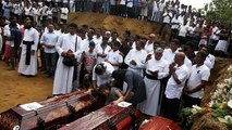 Families of Sri Lanka blast victims gather for memorial in Negombo