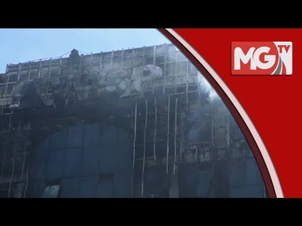 Bangunan KWSP PJ terbakar