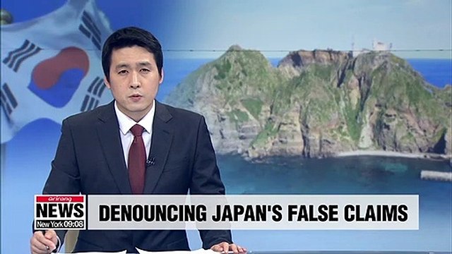 S. Korea lodges complaint against Japan's claim over Dokdo Island