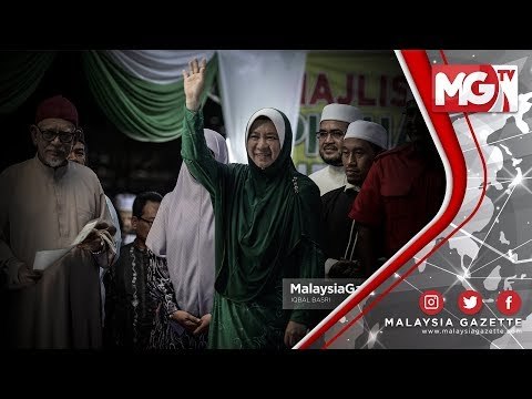 TERKINI : Hadi Awang Umum Calon PAS - PRK Seri Setia