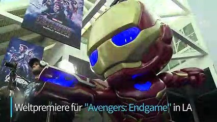 Marvels "Avengers: Endgame" feiert Weltpremiere in LA