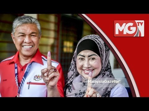 #PRU14: Zahid Hamidi dan Isteri Sudah Mengundi