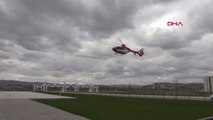 Sivas Ambulans Helikopter, Kalp Hastası İçin Havalandı
