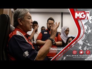 TERKINI : "Kita Hapuskan Politik Wang 100%" - Zahid Hamidi