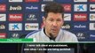 Diego Simeone refuses to speak about referee banned for 