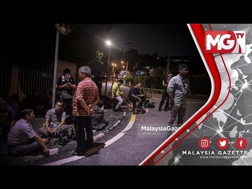 TERKINI: Pengamal Media Kembali Membanjiri Langgak Duta - Kediaman Najib Razak