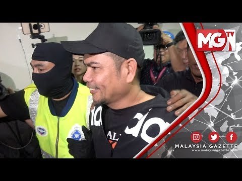 TERKINI : Jamal Yunos Diiring Anggota Polis Tiba di Mahkamah Ampang