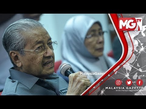 TERKINI : Kita Sensitif Pendapat Orang Ramai Terhadap Isu UIAM - Tun Mahathir
