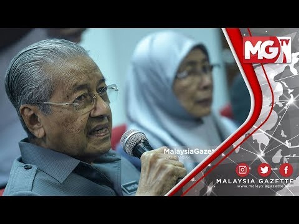 TERKINI : Kita Sensitif Pendapat Orang Ramai Terhadap Isu UIAM - Tun Mahathir