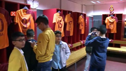 Galatasaray, şehit ve gazi çocuklarını ağırladı