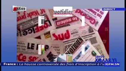 REPLAY - Revue de Presse - Pr : MAMADOU MOUHAMED NDIAYE - 23 Avril 2019