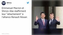 Affaire Ghosn. Macron et Abe réaffirment « leur attachement à l’alliance Renault-Nissan »