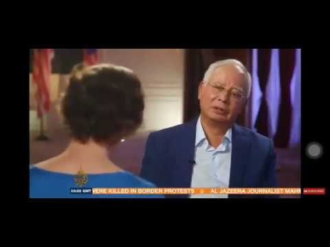 Najib Tak Tahan Soalan Panas Wartawan Al Jazeera