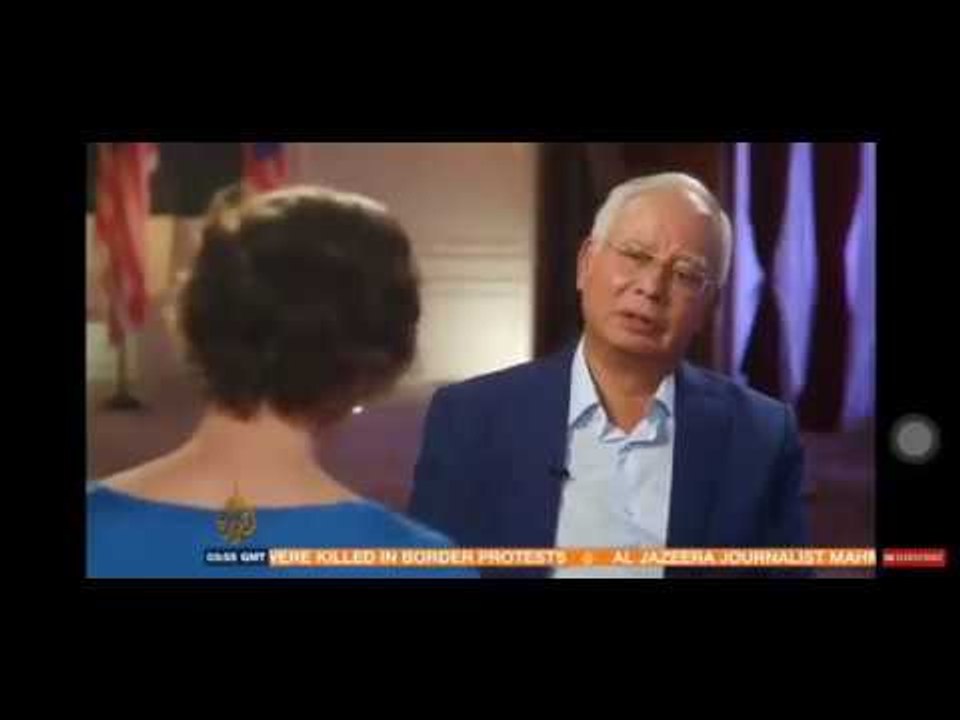 Najib Tak Tahan Soalan Panas Wartawan Al Jazeera