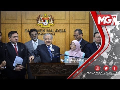 TERKINI : Jho Low ‘Sembunyi Macam Tikus - Tun Dr Mahathir Mohamad