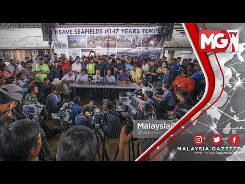 TERKINI : "Kuil Sri Maha Mariamman Tidak Akan di Robohkan" - Waytha Moorthy