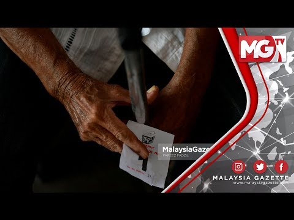 TERKINI : Warga Emas Keluar Mengundi Seawal Pagi di PRK Port Dickson