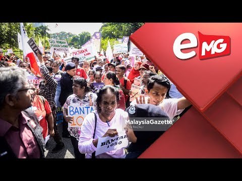 Lebih 100 Orang Bantah Gaji Minima Di Parlimen | Edisi MG