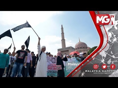 TERKINI : Himpunan Justice4Adib Desak Lucut Jawatan Waytha Moorthy