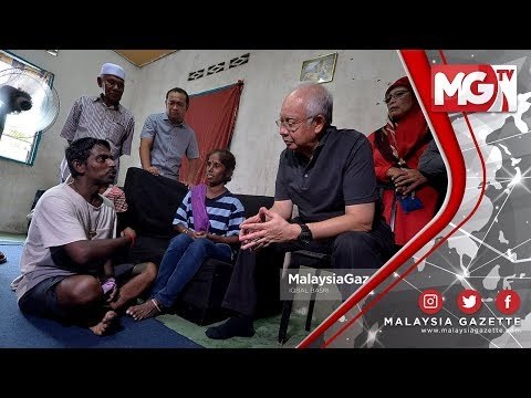 TERKINI : Dari Social Media Saya Datang Bantu 'Pencuci Kereta' - NAJIB RAZAK