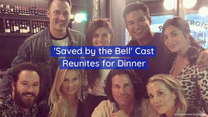 The Original 'Saved By The Bell' Cast Has A Casual Dinner