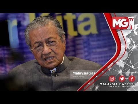 TERKINI : “Saya Berharap Johor Boleh Terima! Kami Tidak Menyentuh Hal Sultan - Tun Mahathir