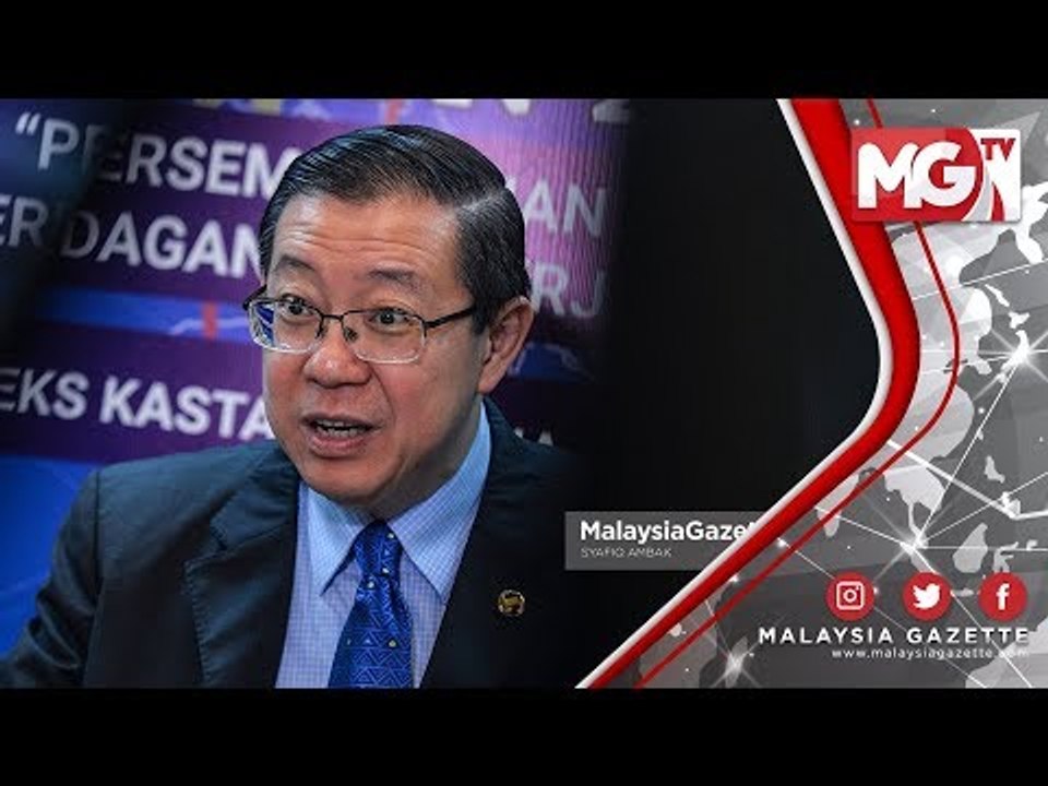 TERKINI : PROJEK ECRL!  Azmin Tiada Dalam Mesyuarat Kabinet - Lim Guan Eng