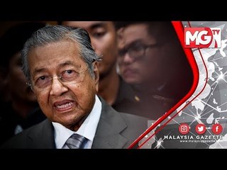 TERKINI : NAK BATAL, BATAL LAA!!! "Kita Tak Ikut Israel" - Tun M