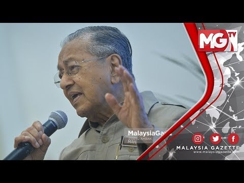TERKINI : Isu Zahid Mat Arip Tuduhan Bukan Bermakna Salah! - Tun Mahathir