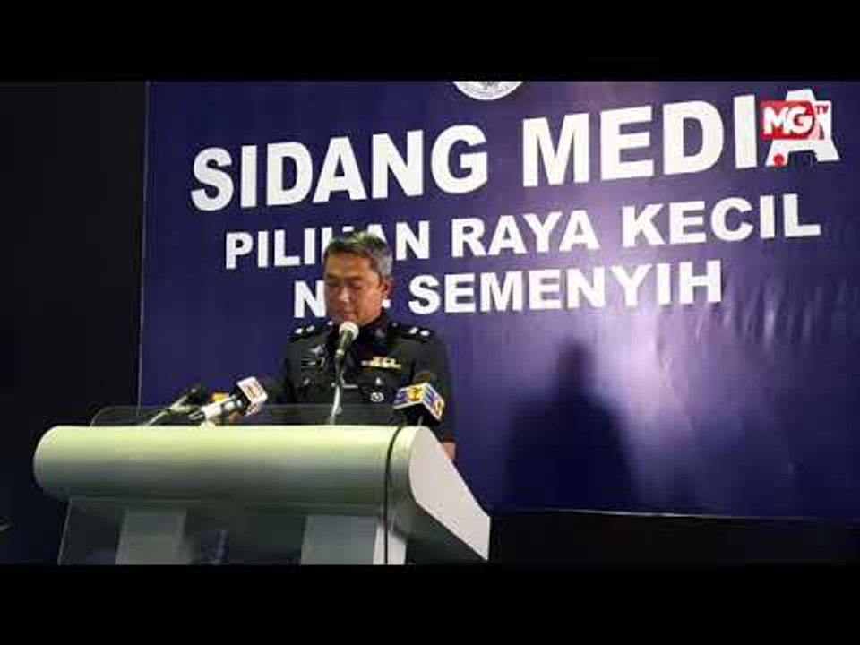 MGTV LIVE | Sidang Media Pilihanraya Kecil (PRK) N 24 Semenyih di IPD Kajang.