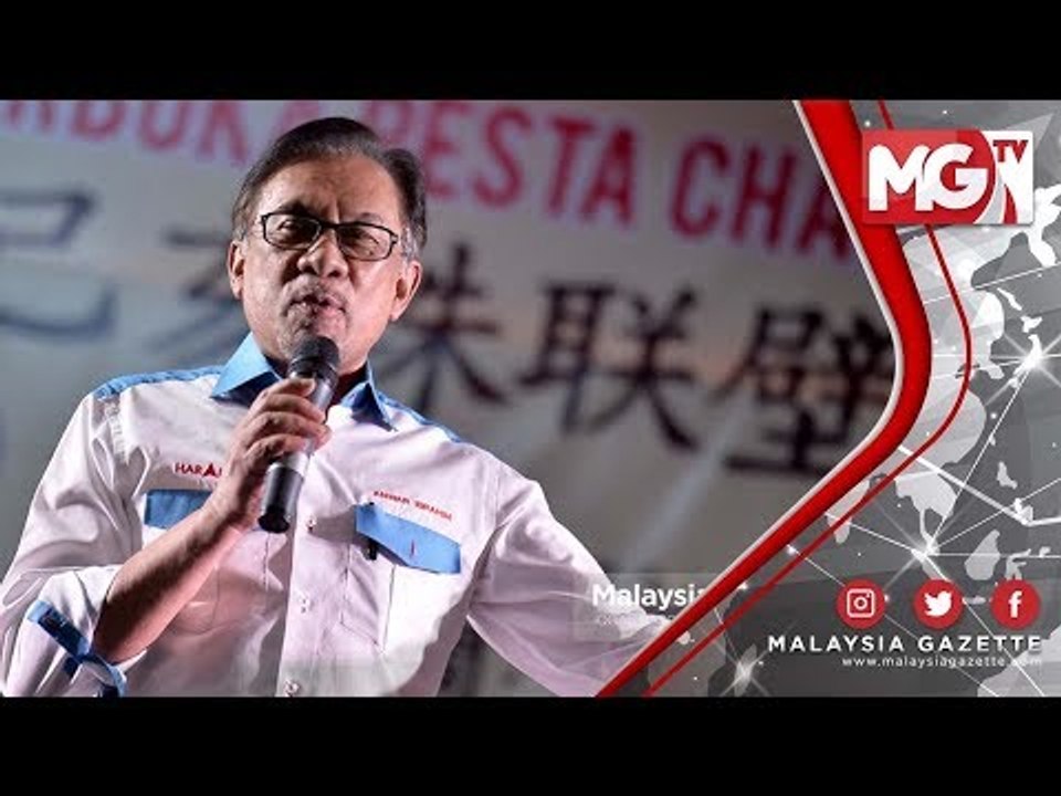 TERKINI : "Soal 1MDB Satu Dunia Dah Tahu" - Anwar Ibrahim