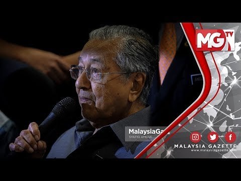 TERKINI : Sultan Muhammad V letak Jawatan Cuma Khabar Angin - Tun M