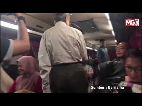 TERKINI : Tun M buat Lawatan Mengejut di Terminal Bersepadu Selatan