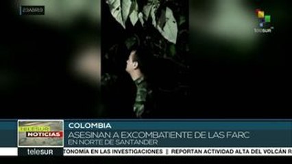 Colombia: asesinan a excombatiente de las FARC en Norte de Santander