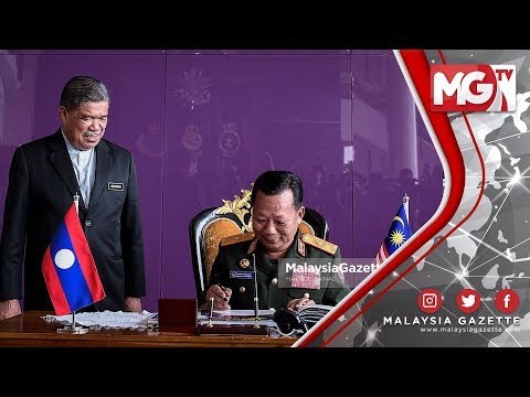 TERKINI : Kerjasama Pertahanan Dua Hala Malaysia-Laos