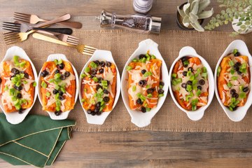 Three Bean Enchiladas