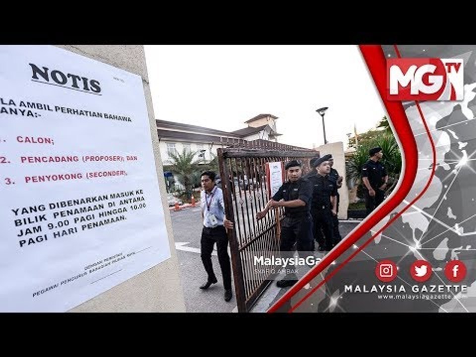 TERKINI : 300 Anggota PDRM Siap Sedia di Hari Penamaan Calon PRK Semenyih