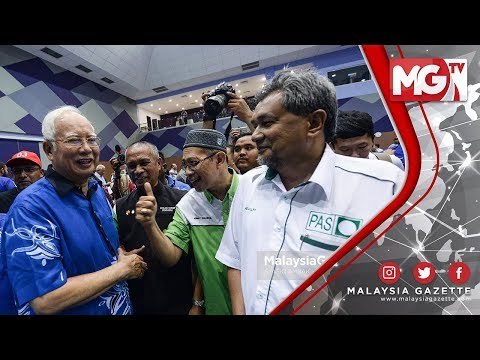 TERKINI : Najib Ucap Terima Kasih! Kerjasama UMNO dan Pas Faktor Kemenangan BN