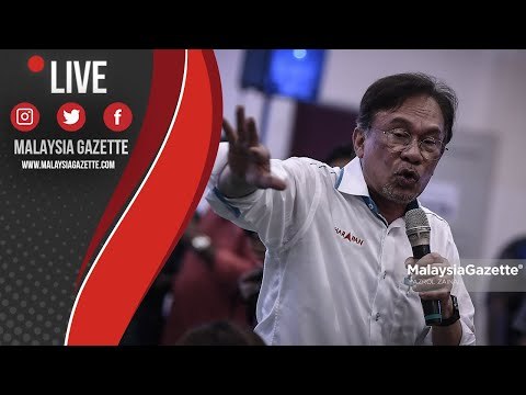 MGTV LIVE : Negeri Sembilan Tak Aman Jika Diberi Kepada UMNO-Pas – Anwar