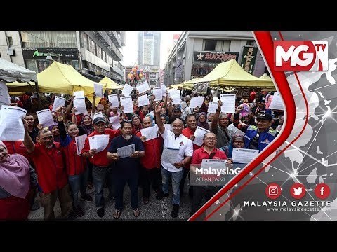 TERKINI : Peniaga Merayu Tapak Pasar Malam Jalan TAR Dikekalkan