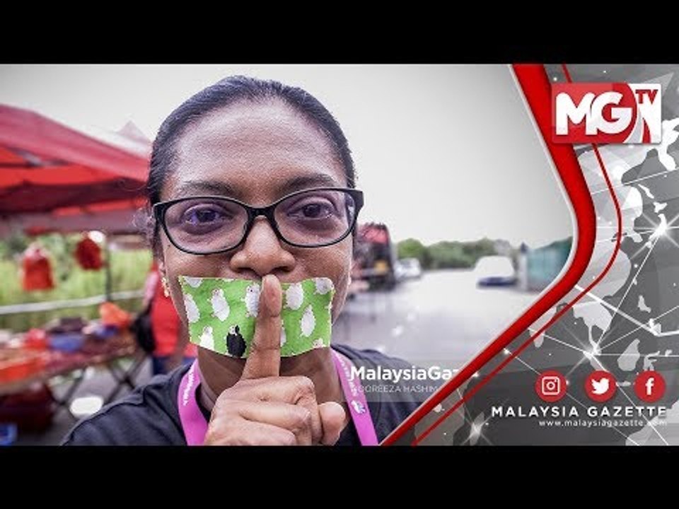 TERKINI : Calon Bebas Kempen ‘KEPIT BIBIR’ Tanda Protes