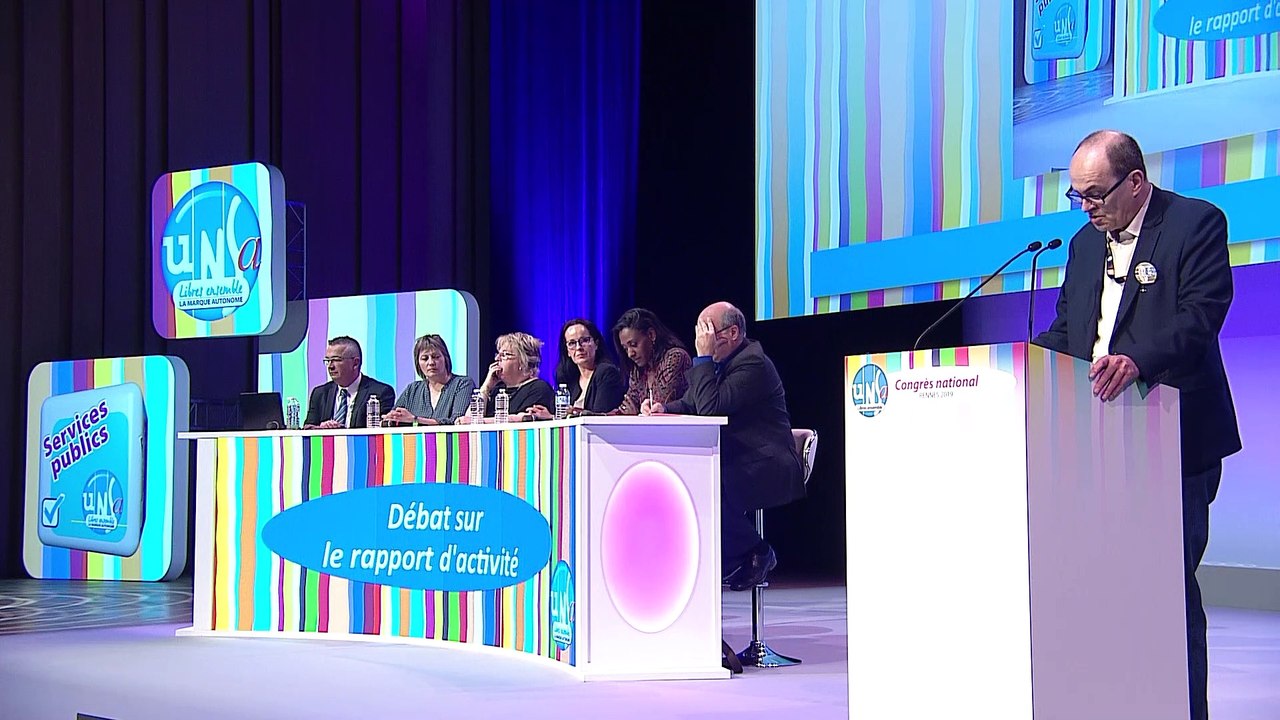 Intervention de Philippe COSTA au Congrès National de l'UNSA Interpro