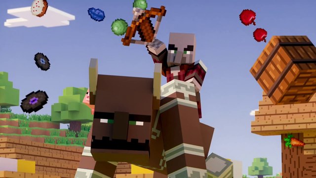 Minecraft Village Pillage Update Launch Trailer 19 Video Dailymotion
