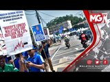 TERKINI : Jentera BN Report Polis! Demontrasi  'flashmob' - PRK Rantau