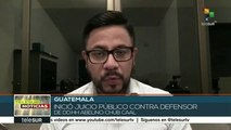 Guatemala: inicia juicio público contra líder maya Abelino Chub Caal