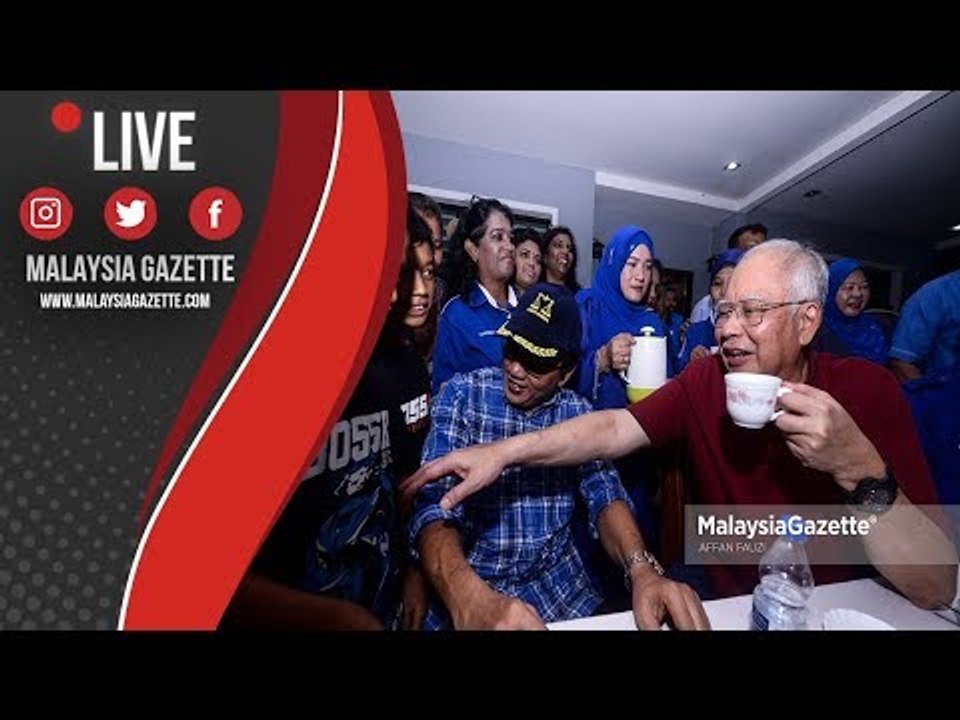 MGtv LIVE | SEMBANG SANTAI BERSAMA “BOSSKU” Datuk Seri Najib Razak di rumah BN Johor