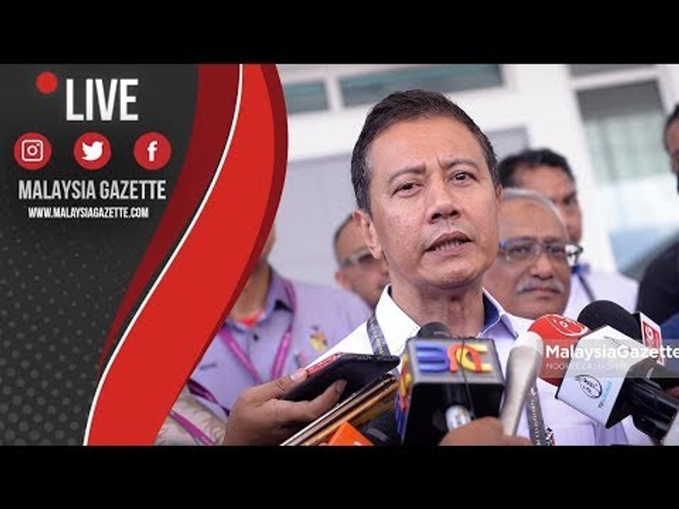 MGTV LIVE : Sidang Media Persiapan Akhir SPR (PRK) N27 Dun Rantau oleh Pengerusi SPR