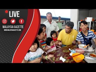 MGTV LIVE : Tok Mat berjumpa dengan penduduk  di Pasar Rantau selepas menang PRK Rantau.