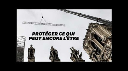 Notre dame travaux bachage