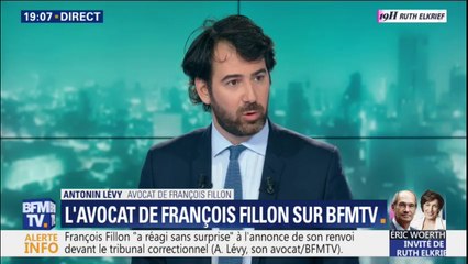 Avocat de François Fillon: "On va naturellement plaider la relaxe" sur les soupçons d'emplois fictifs